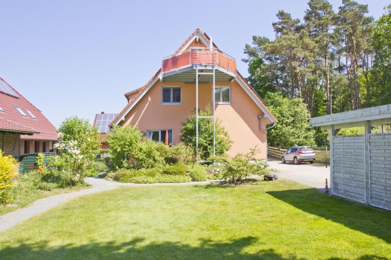 Fewo Am Wald Fewo 03 - Balkon, Gartennutzung, Sauna Glowe Bagian luar foto
